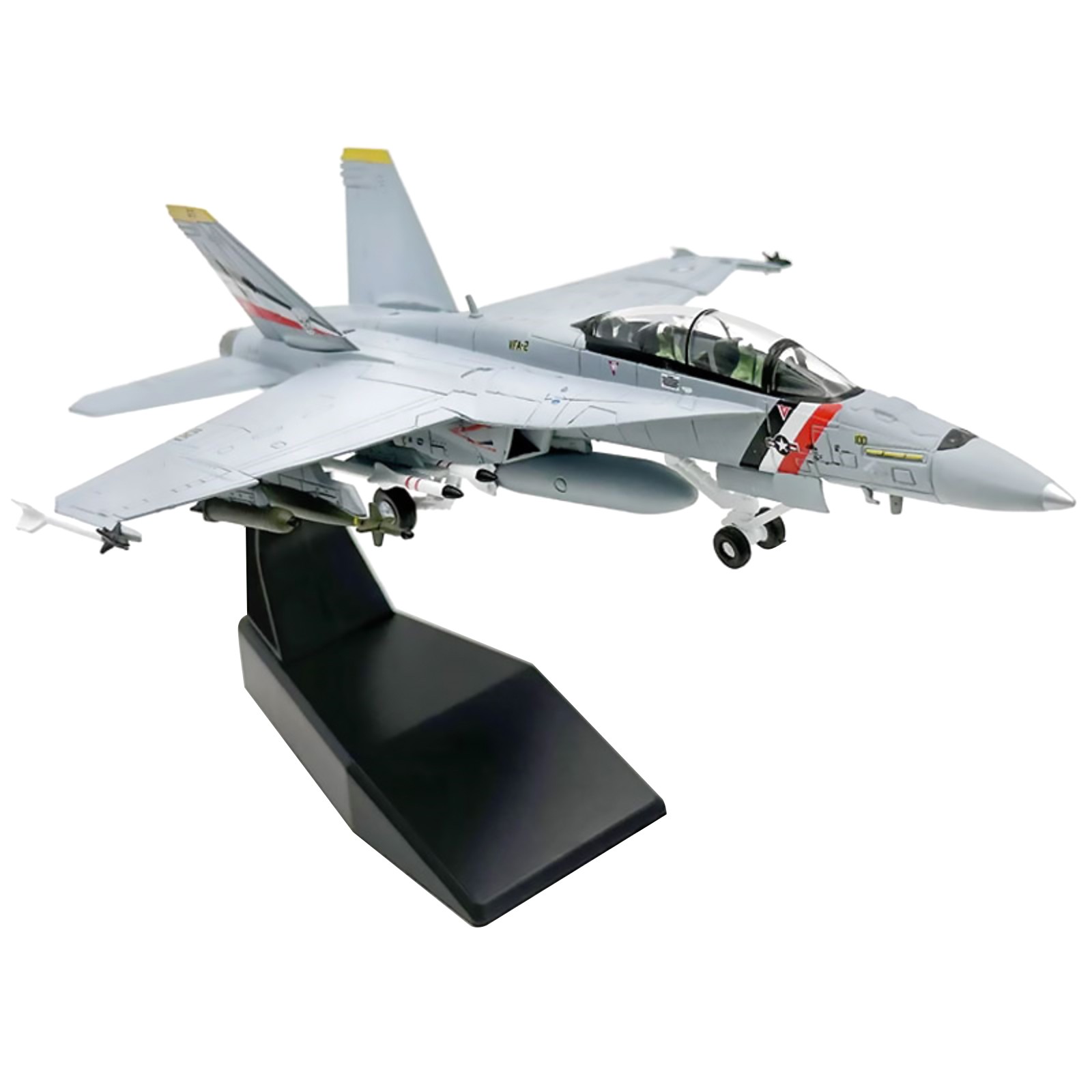 1/100 F/A-18 F18 Super Hornet Bounty Hunters Fighter Jet Alloy