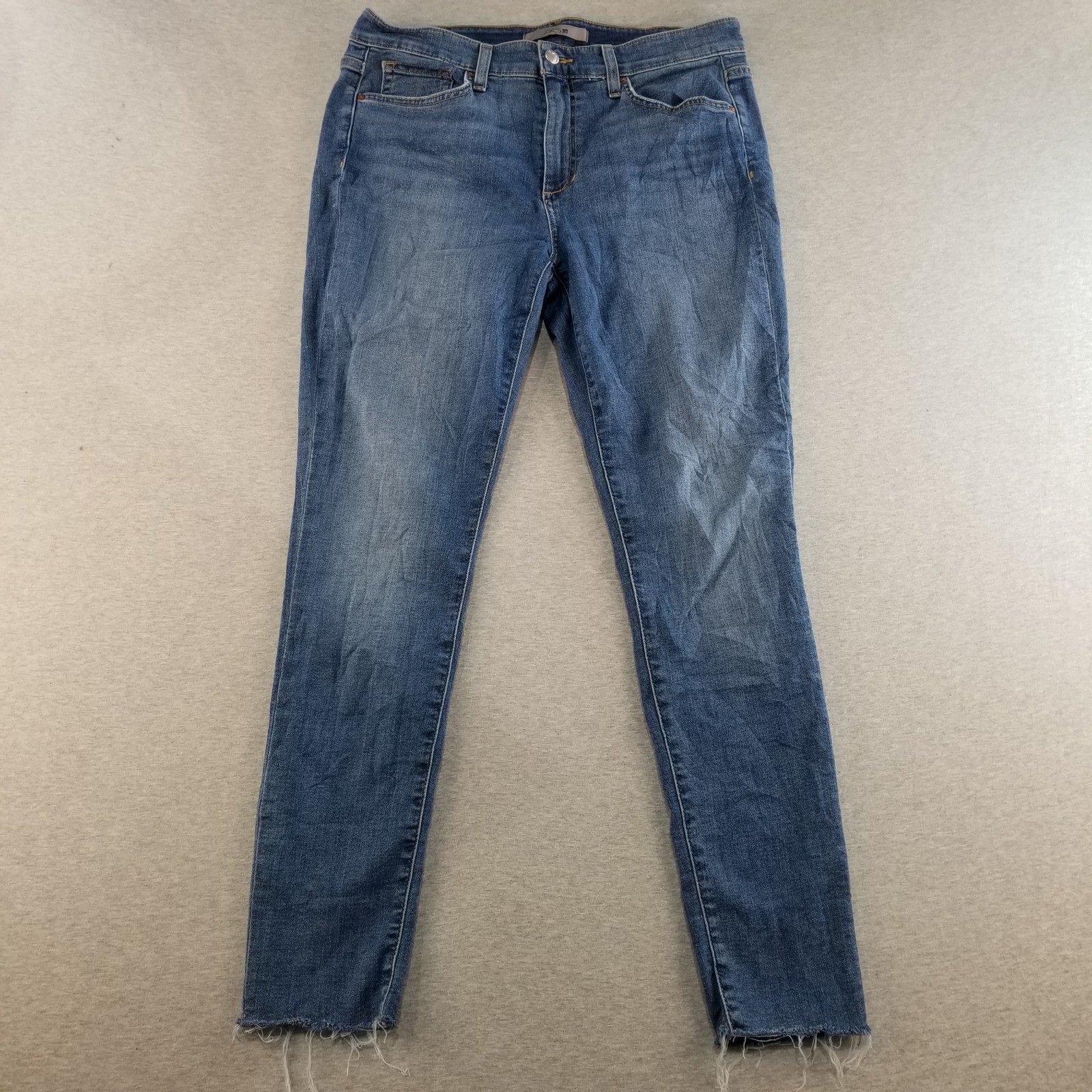 Joe's Jeans Women's Sz W32 Med Wash Stretch Mat. Normcore Cute Trendy Stylish