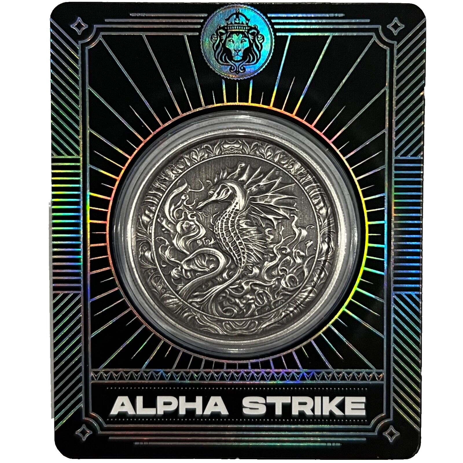 2023 🔥 SEAHORSE ANTIQUE 1 oz 999 Silver Coin Scottsdale BU ⚓️✅⚓️ ALPHA STRIKE