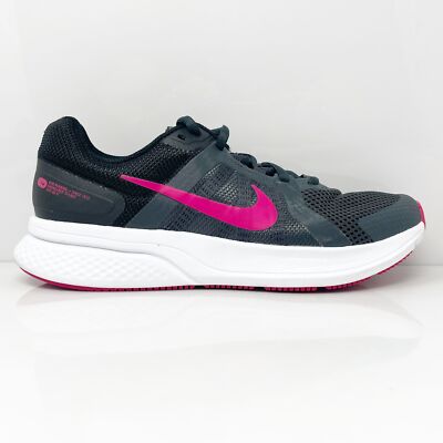 

Nike Womens Run Swift 2 CU3528-011 Черные кроссовки для бега Размер 9,5, Черный, Run Swift 2