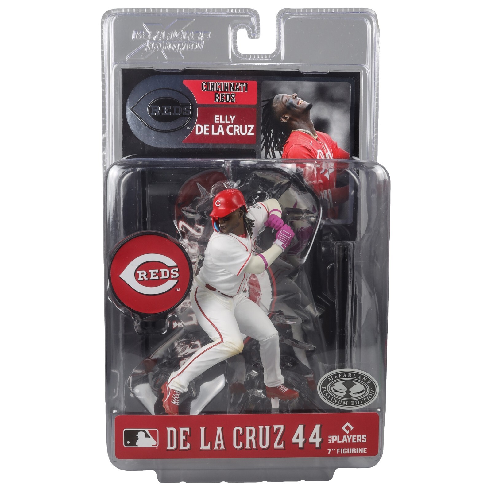Cincinnati Reds ELLY DE LA CRUZ フィギュア 44 Elly De La Cruz #44 Cincinnati Reds 7