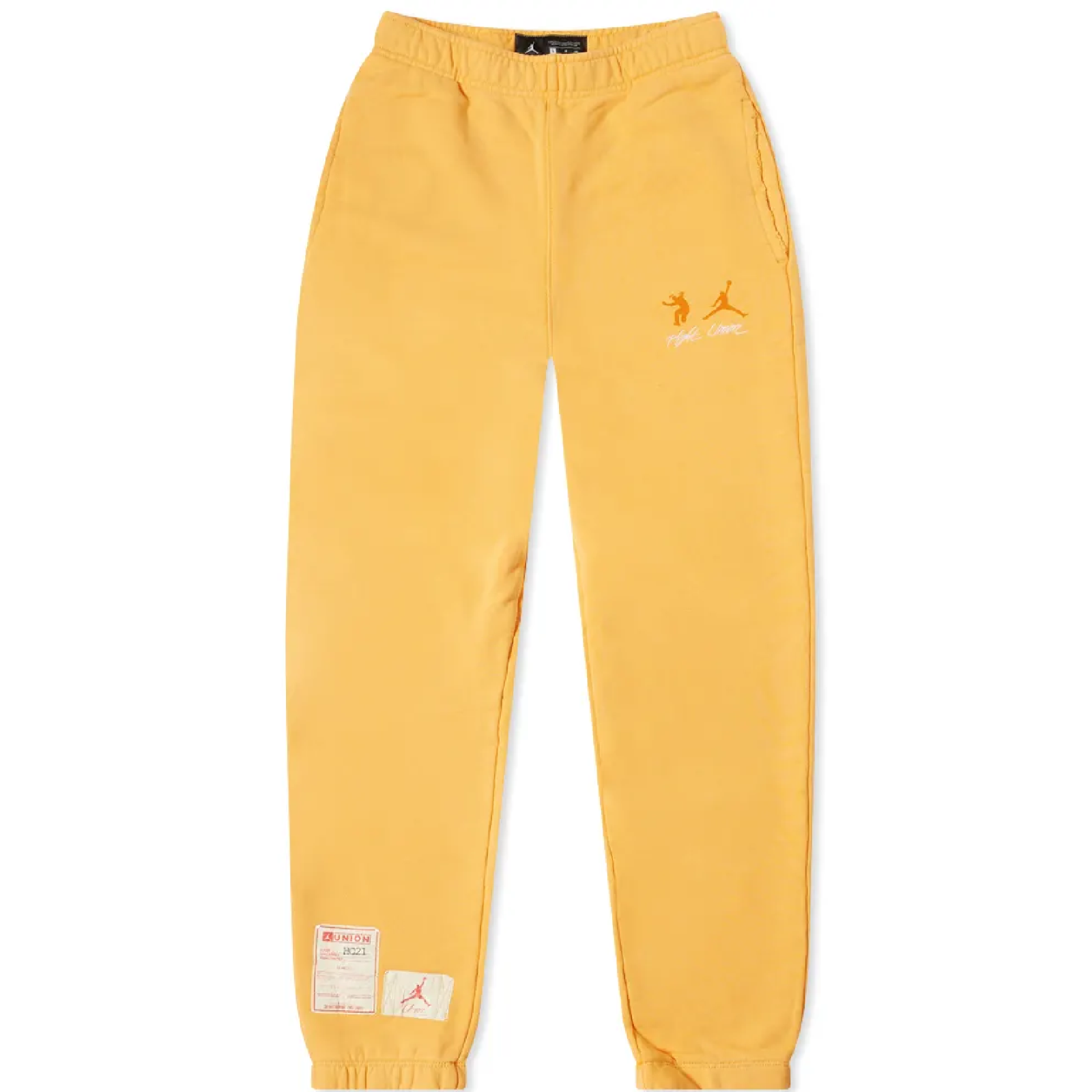 Nike Jordan X Union Fleece Pant size S Small Sport Gold Nike Jordan X Union Fleece Pant size S Small Sport Gold