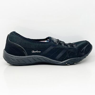 

Skechers Womens Breathe Easy 23030 Черная повседневная обувь Кроссовки Размер 7.5, Черный, Breathe Easy
