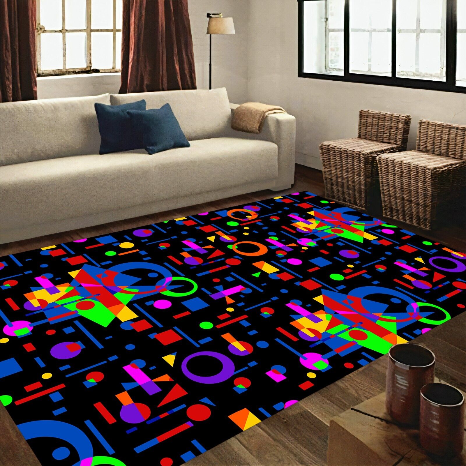 Arcade rug, bowling alley carpet, lasertag rug, geometric shaped pattern rug | eBay Arcade rug, bowling alley carpet, lasertag rug, geometric shaped pattern rug | eBay