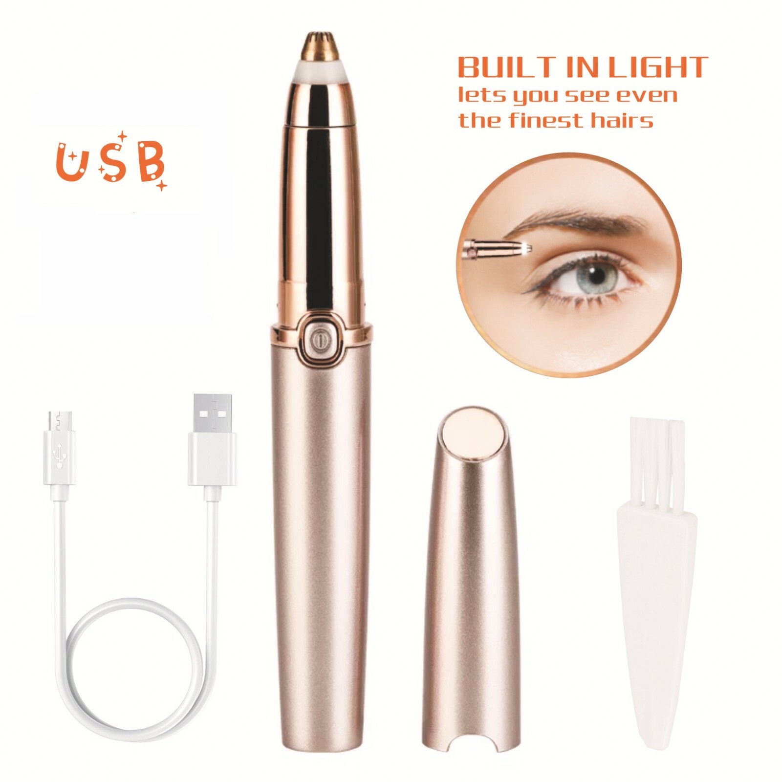 usb eyebrow trimmer