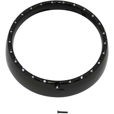CUSTOM DYNAMICS 2001-1271 CDTB-7TR-2B 7'' LED Halo Headlight Trim Rings with