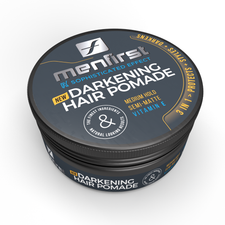 MENFIRST Darkening Hair Pomade, Medium Hold Styling Paste ...