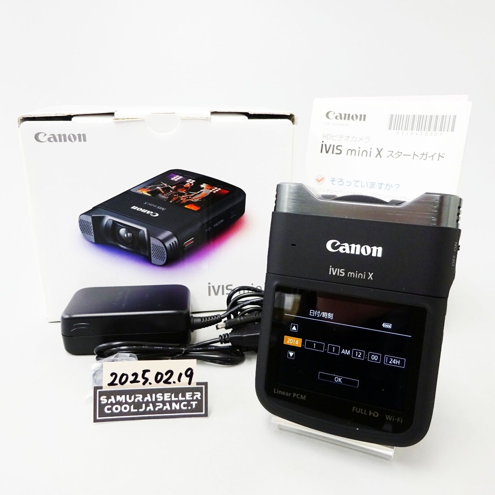 Canon Digital Video Camera iVIS mini X IVISMINIX 12.8million Canon Digital Video Camera iVIS mini X IVISMINIX 12.8million