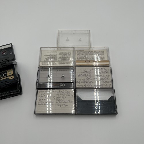 7 Used Type II High Bias 90 Minute Cassette Tapes TDK SA90 Sony UX Maxell XL II