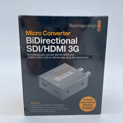 New Blackmagic Design BiDirectional SDI/HDMI 3G Converter