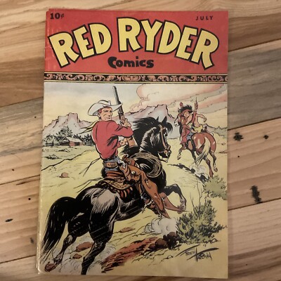 Daisy Red Ryder & Little Beaver Comic Book Reissue Of 1947 #48 Comic Book