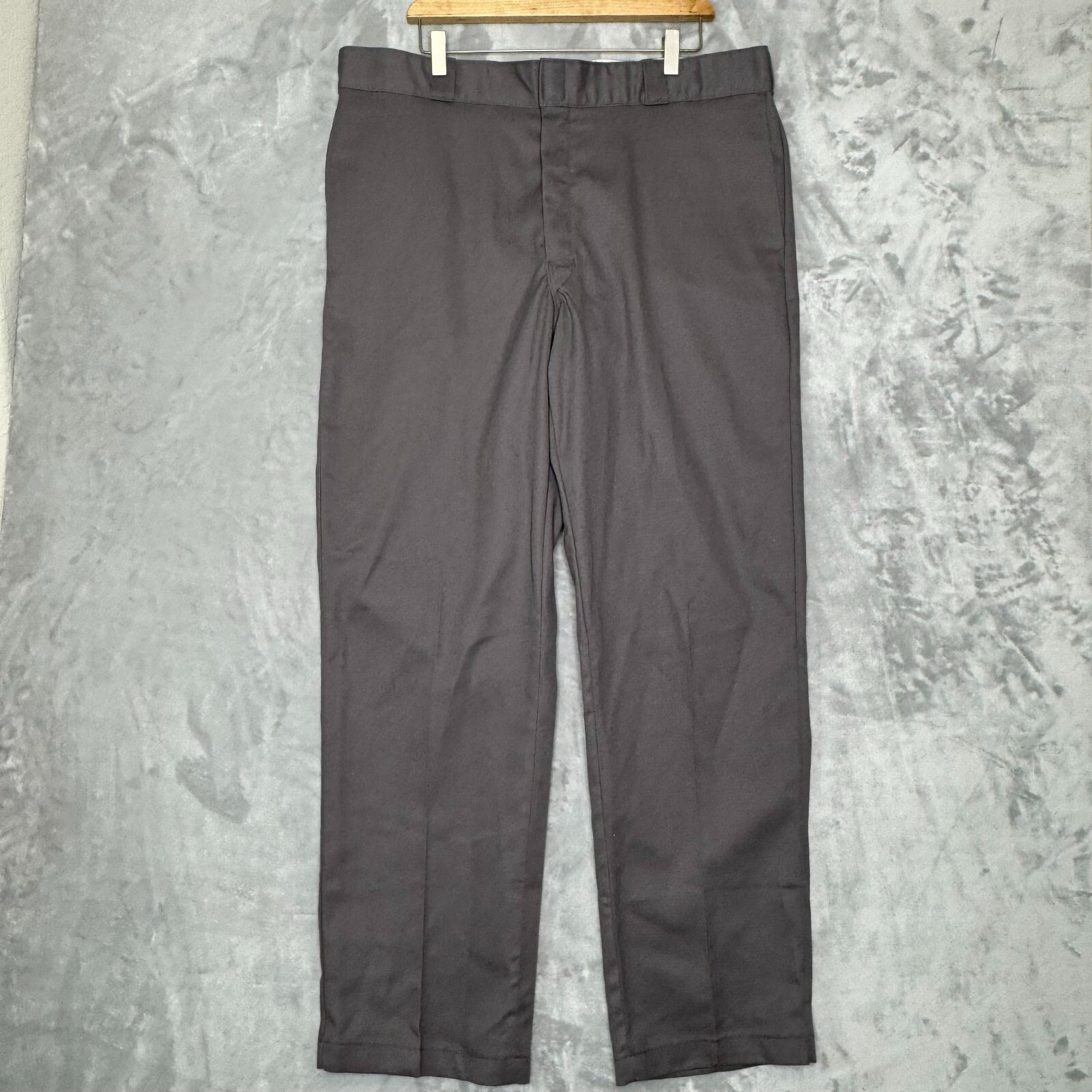 old Dickies874 cotton×poly workpants OVY Vintage 80s Mens 42x32 Dickies 874 Brown Work Pants USA Made