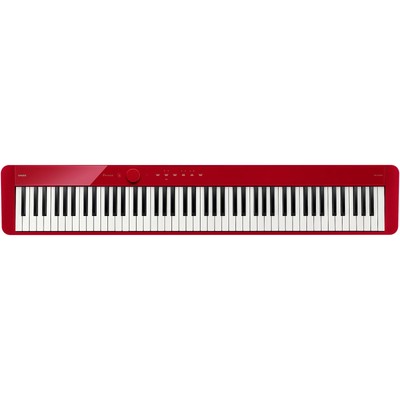 Casio Privia PX-S1100 Digital Piano with Bluetooth and Built-In Speakers, Red