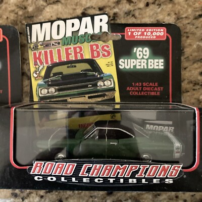 Road Champions Mopar Muscle 1969 Dodge Super Bee 1/43 Scale Diecast