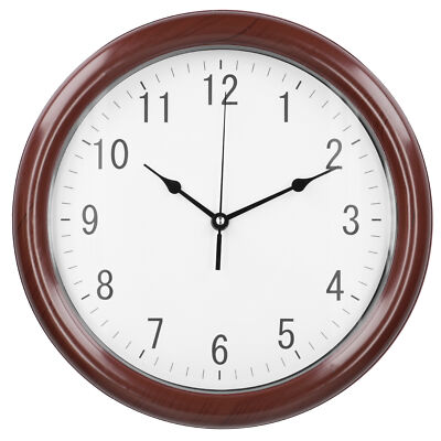 Wanduhr Quarz Uhr Küchenuhr analog Wohnzimmer leise Quarzuhr lautlos ohne Ticken