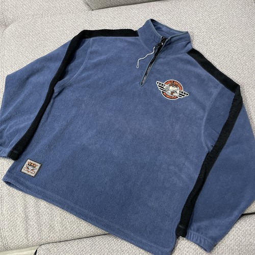 Vtg 2000 Y2K Harley-Davidson Motorcycles Warner Bros Taz