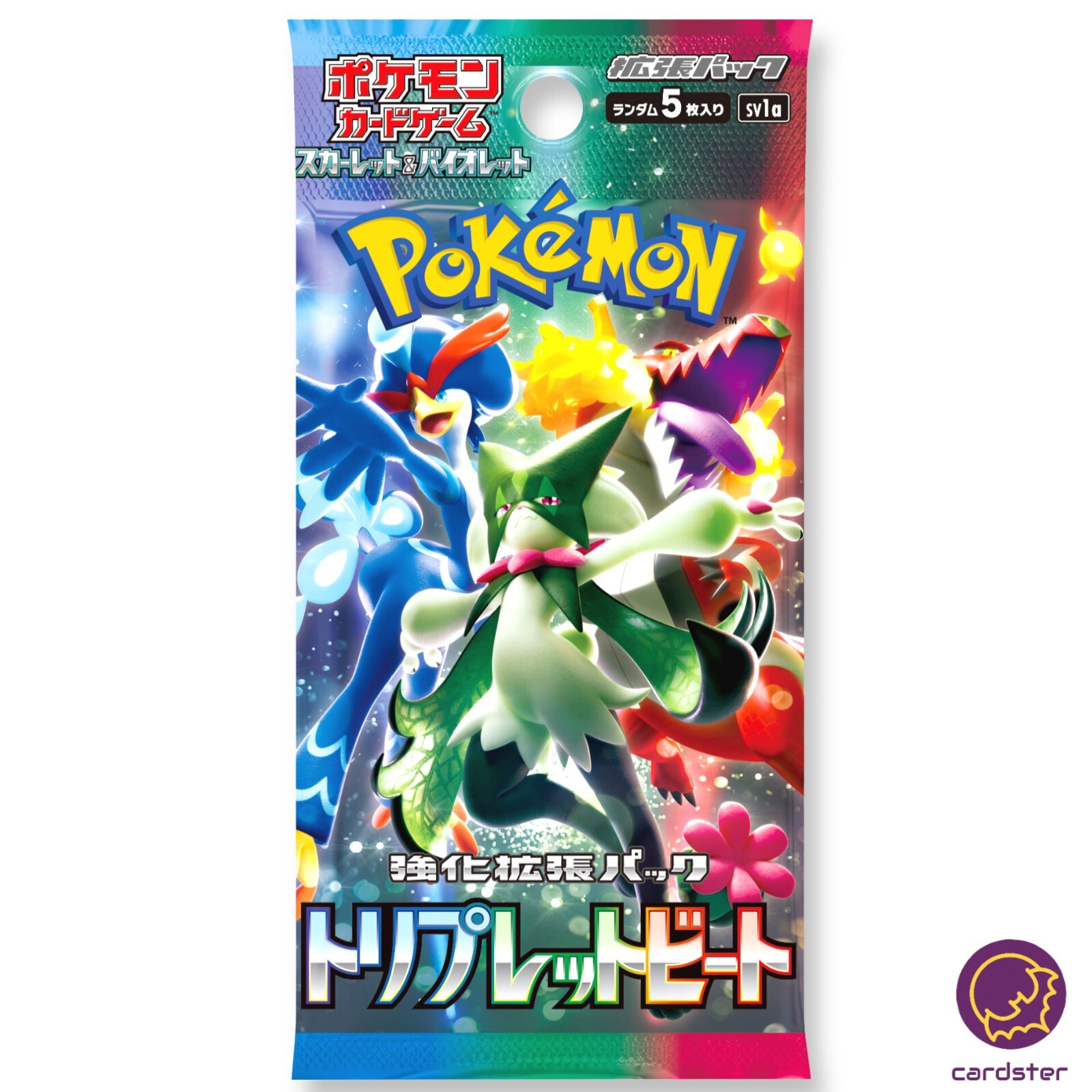 Meowscarda ex SAR 096/073 sv1a Triplet Beat Pokemon Card Meowscarda ex SAR 096/073 sv1a Triplet Beat Pokemon Card