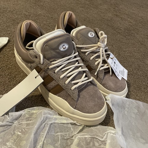 Adidas Campus X Bad Bunny Chalky Brown ID2529 Men's Size 12 Adidas Campus X Bad Bunny Chalky Brown ID2529 Men's Size 12