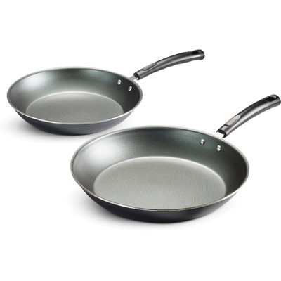 PrimaWare Non-Stick Steel Gray Saut Pan Set, 2 Piece