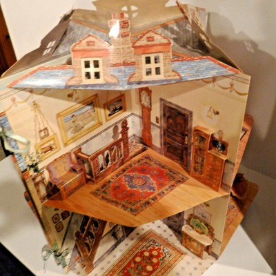 pop up book dollhouse