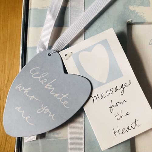 NEW White & Blue Baby Boy Photo Album Holds 200 4x6 Photos, 50 Pages