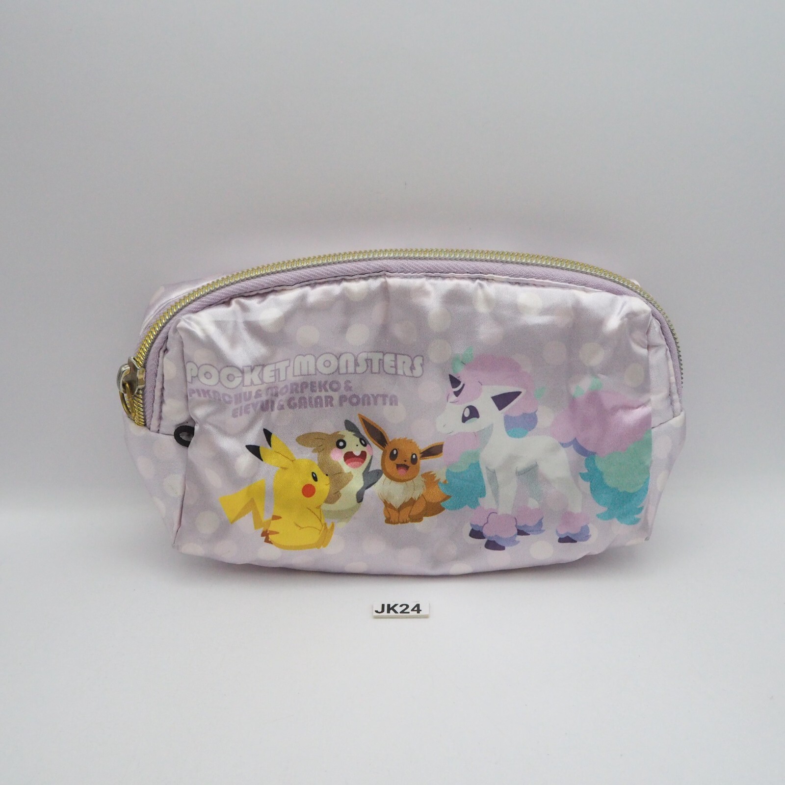 バッグ Pokesuke JK24 JUNK Pokemon Center Pikachu Morpeko Ponyta Eevee Pouch