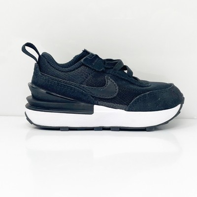

Nike Boys Waffle One DC0479-001 Черные кроссовки для бега, размер 6C, Черный, Waffle One