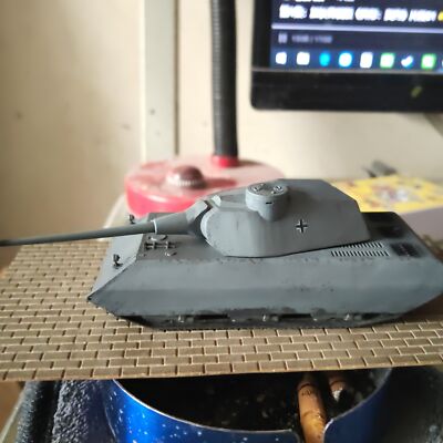 Hand Made 1/72 Germany VK10001 Tank 3D Resin Printing Model