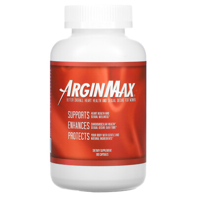 Daily Wellness Company ArginMax для женщин 180 капсул без искусственных красителей, без