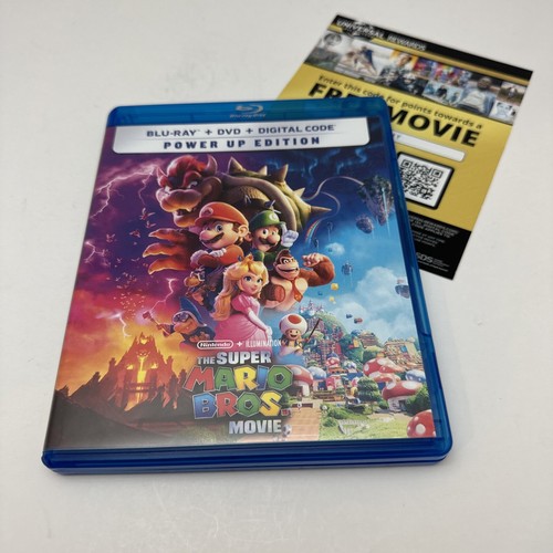 The Super Mario Bros. Movie (Blu-Ray + DVD) DVDs
