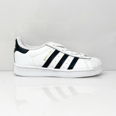 

Adidas Boys Superstar FU7717 Белая повседневная обувь Кроссовки Размер 8K, Белый, Superstar