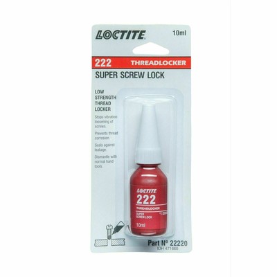 Loctite 222 10ml Threadlocker Adhesive - GERMANY BRAND
