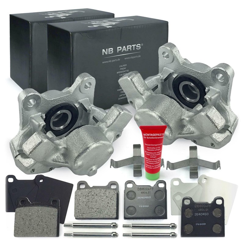 BremssÃ¤Ttel Bremszangen 38mm + BremsbelÃ¤Ge Hinten FÃ¼R Volvo 740 760 940 Ii 960