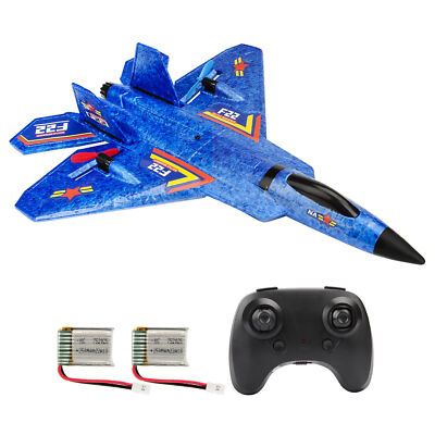 F22 2.4G Remote Control RC Plane 3-Axis Gyro 2CH Airplane Glider RTF Fighter Toy