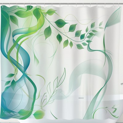 High definition modern abstract design shower curtain Bathroom decoration