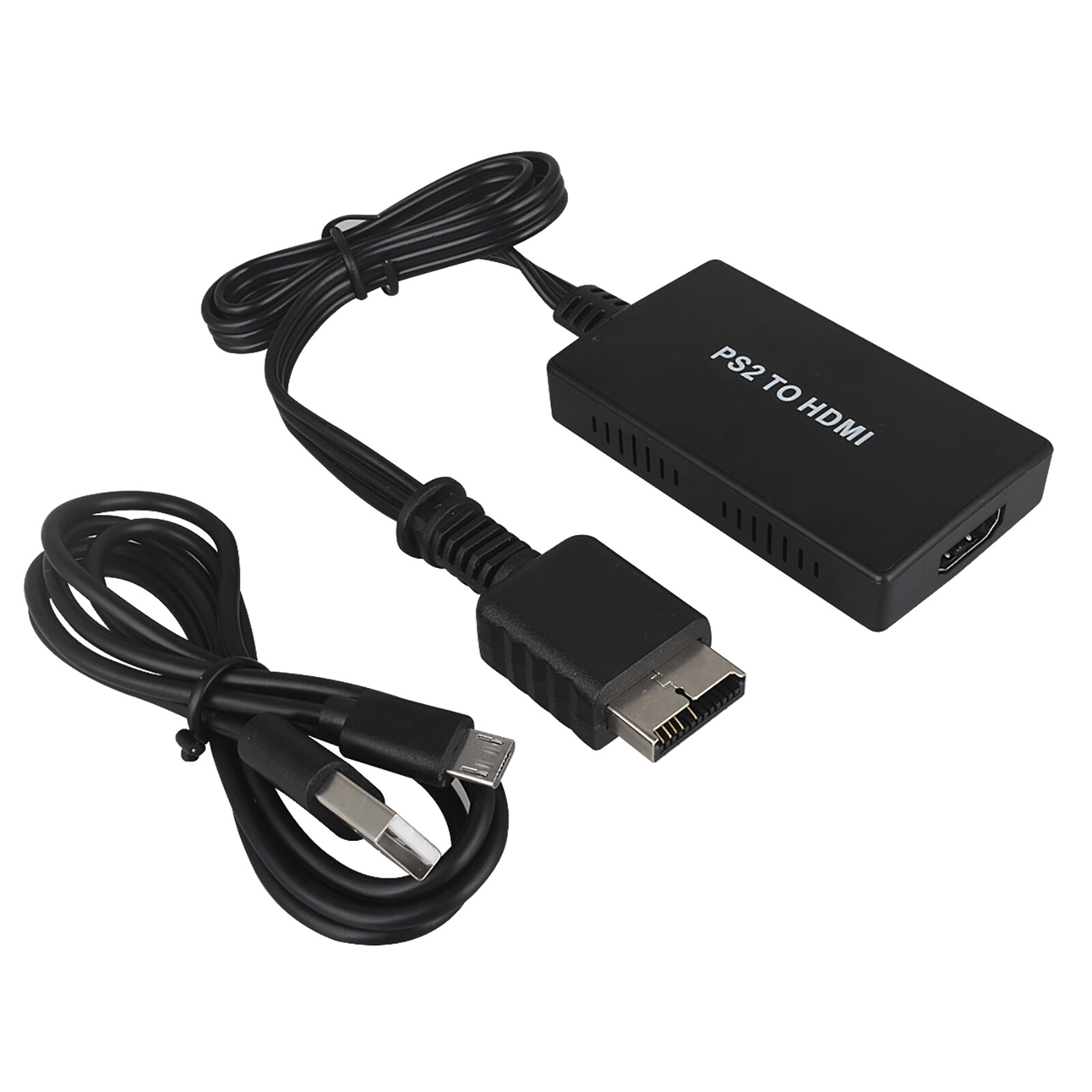 PS2 to HDMI Converter Video Adapter HD with 3.5mm Audio Cable For PlayStation2