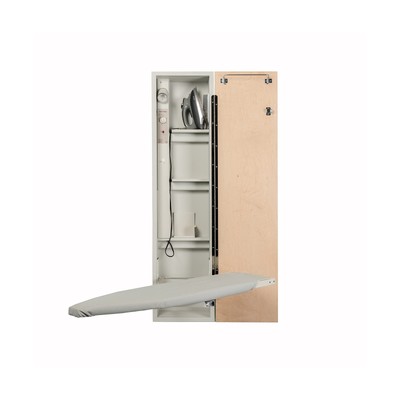 -a-way Built-in Ironing Center With 46 Inch Swiveling Ironin