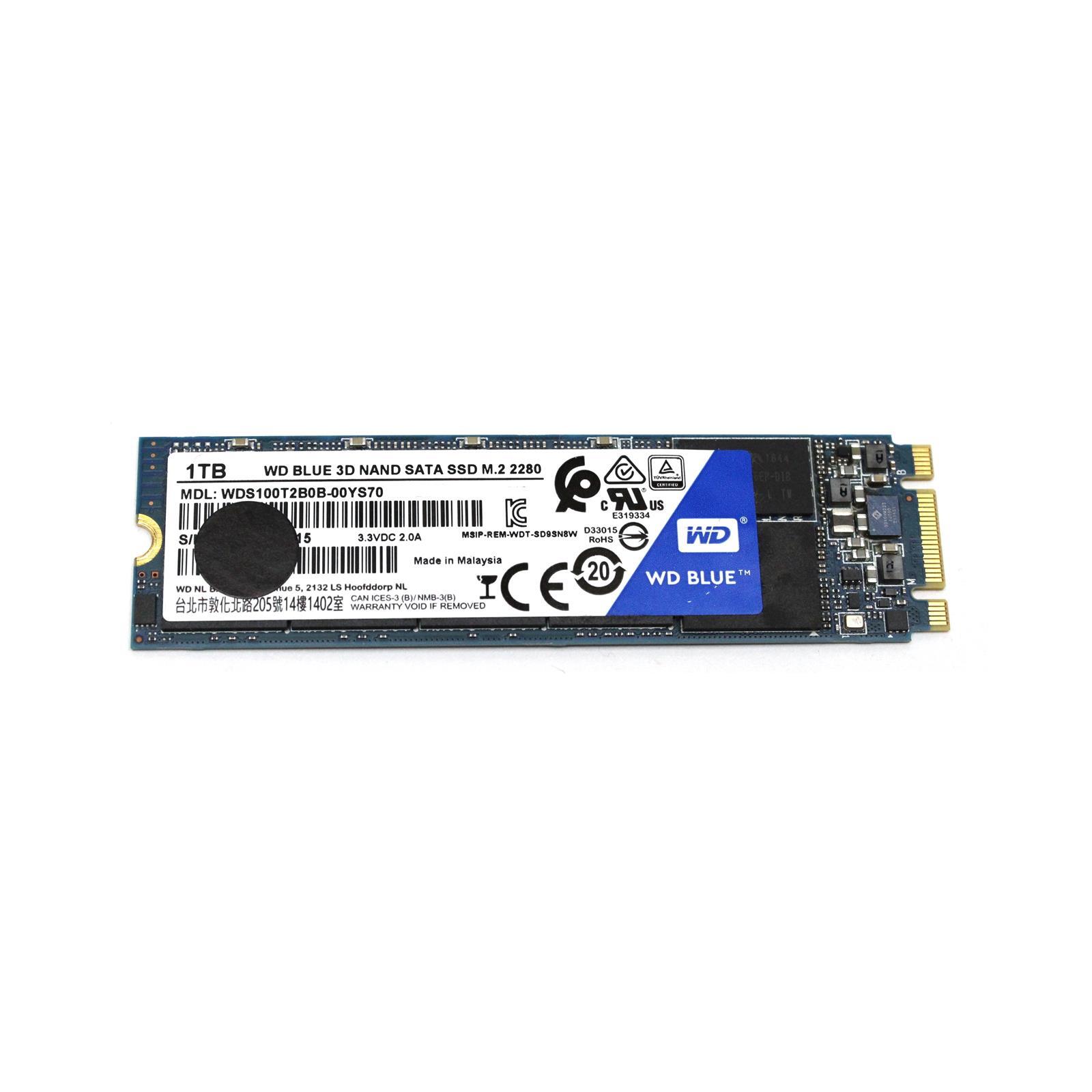 Western Digital WD Blue 3D NAND 1 TB M.2 2280 SATA