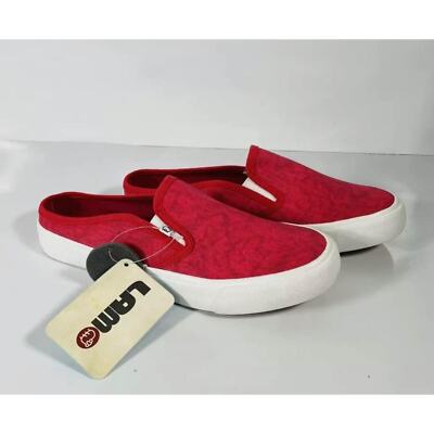 Lamo Women's Evie Red Size 7 Slip On Mule Sneaker