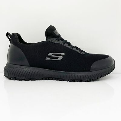 

Skechers Womens Squad SR 77222 Черные кроссовки для бега Размер 8.5, Черный, Squad SR
