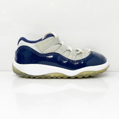 

Nike Boys Air Jordan 11 505836-007 Серые баскетбольные кроссовки, размер 7C, Серый, Air Jordan 11