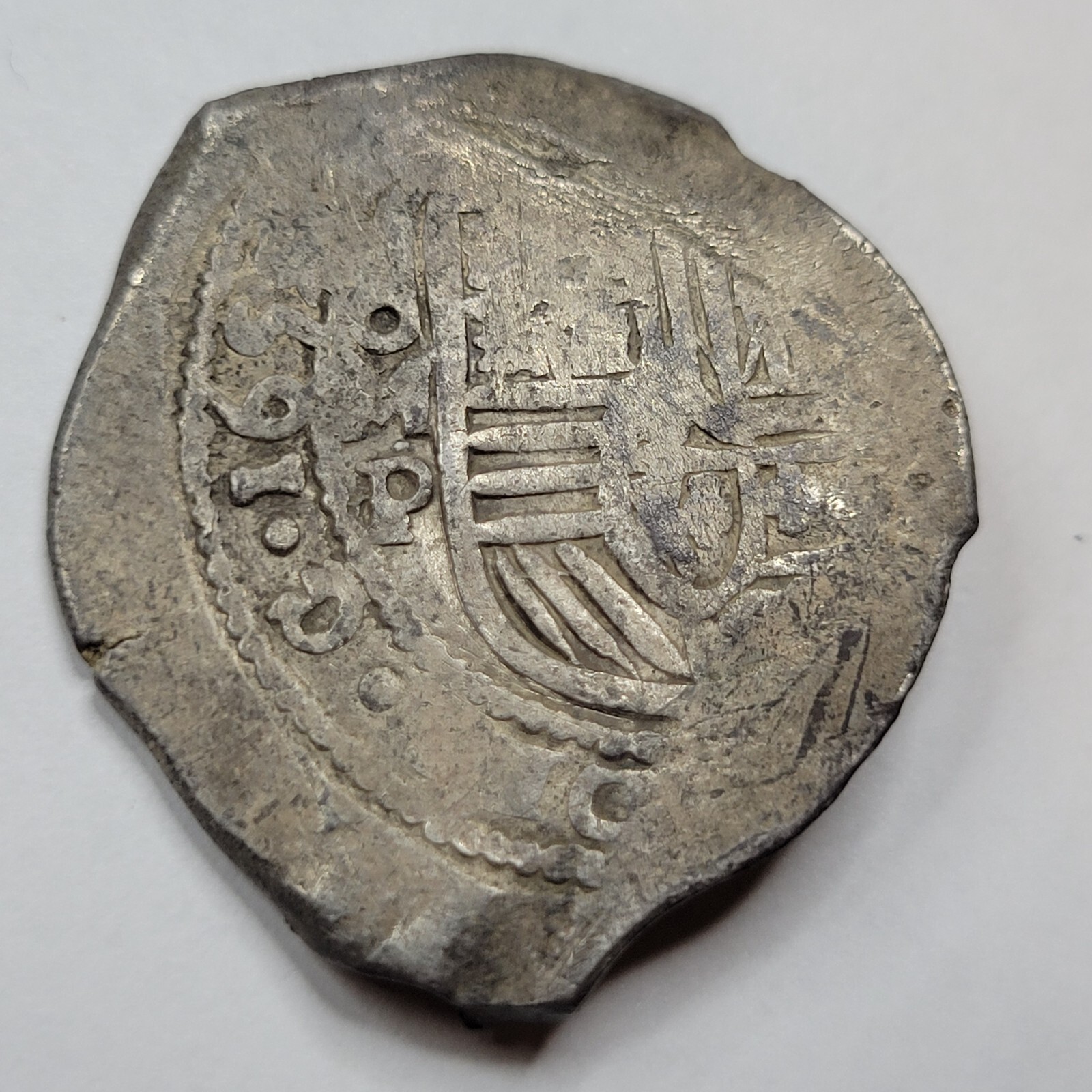 1653 DATED Mexico Cob 8 Reales Strong Date Assayer P Spanish