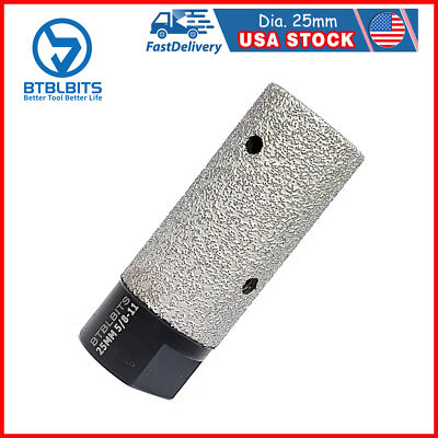 1'' Diamond Milling Finger Bit Tool Tile Granite Hole Saw Cutter 5/8-11 Grinder