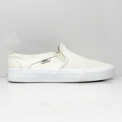 

Vans Womens Asher 721356 Белая повседневная обувь Кроссовки Размер 7, Белый, Asher