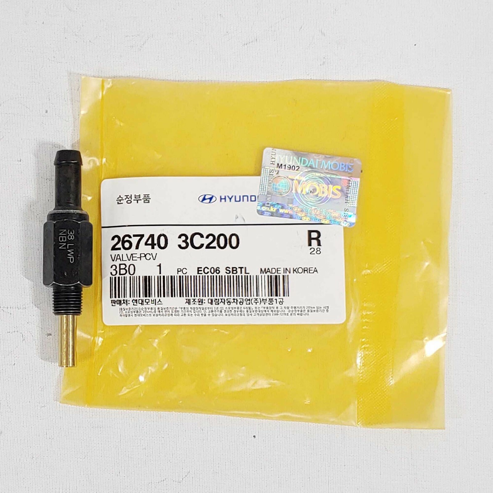 Genuine 267403C200 PCVValve For Kia Sorento Sedona Cadenza K900 20122019