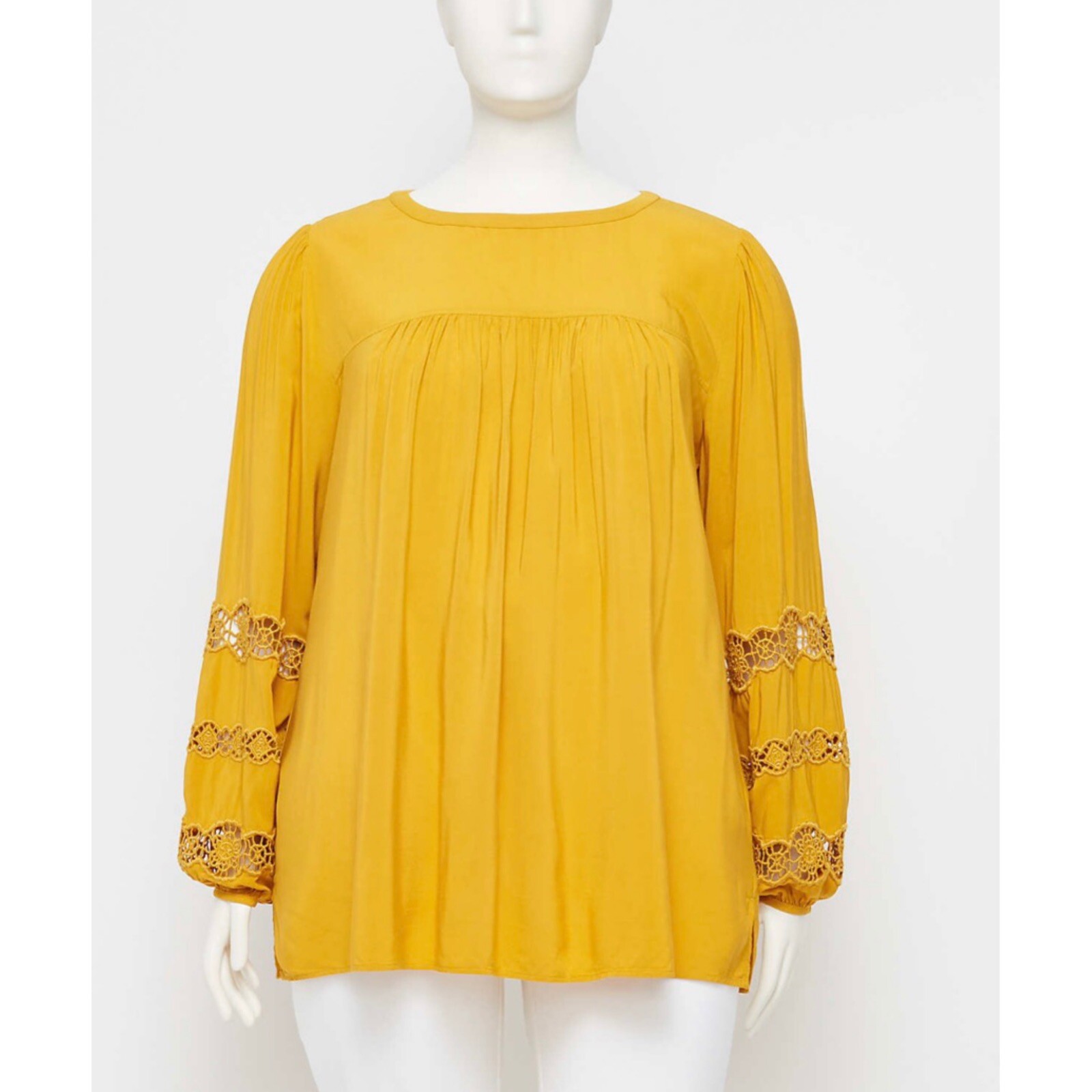 loft yellow blouse