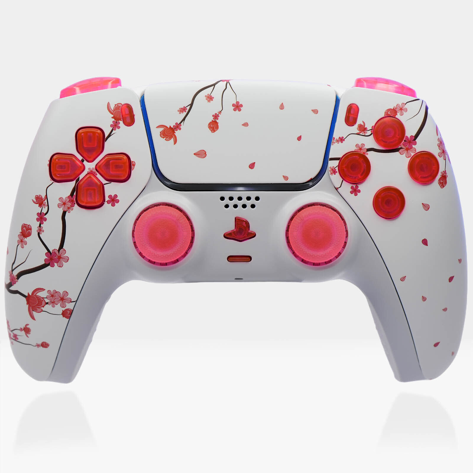 Sakura Neon Cherry Blossom Sony DualSense PlayStation 5 PS5 Custom Controller Sakura Neon Cherry Blossom Sony DualSense PlayStation 5 PS5 Custom Controller
