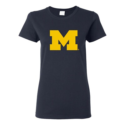 Michigan Wolverines Primary Logo Women's T Shirt
