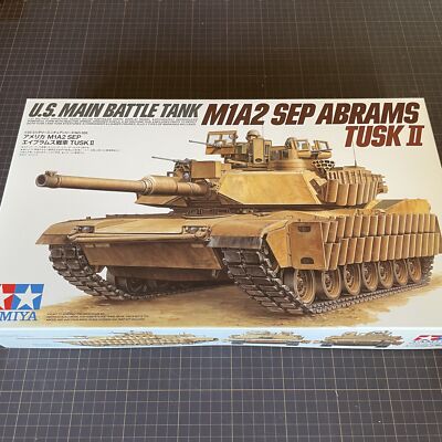TAMIYA 1/35 No.326 U.S. MAIN BATTLE TANK M1A2 SEP ABRAMS