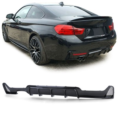 Heckdiffusor Performance Carbon Doppelrohr links passend für 4er BMW F32 F33 F36